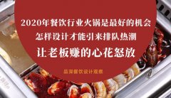 2020年餐飲行業(yè)火鍋是最好的機(jī)會，怎樣設(shè)計才能引來排隊熱潮，讓老板多掙錢